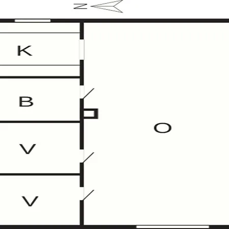 Casa vacanze 6 Person In Hadsund Nørre Hurup