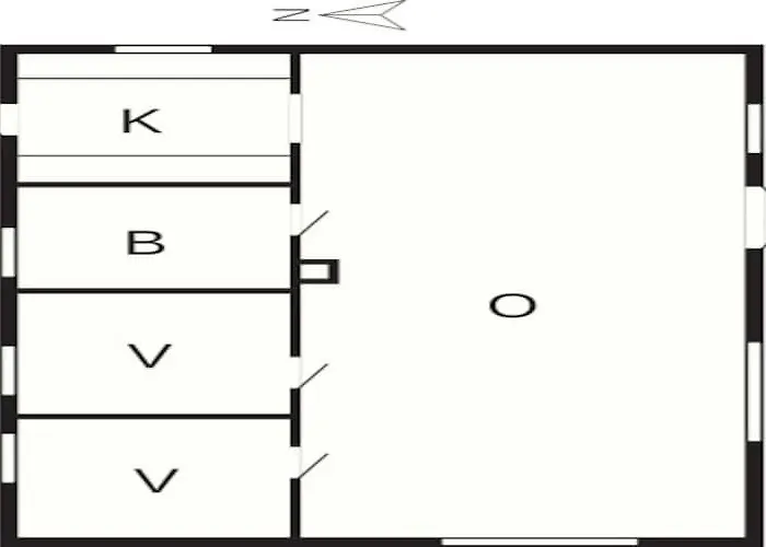 6 Person In Hadsund-by Traum Дом отдыха *