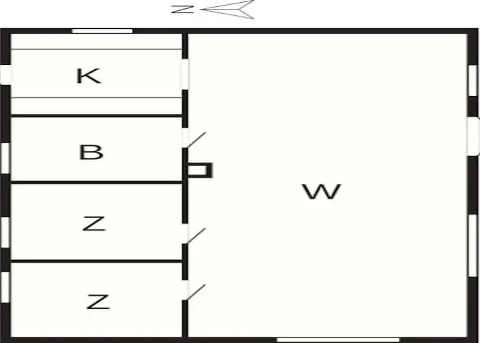 6 Person In Hadsund-by Traum Дом отдыха *